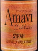 阿瑪維西拉干紅葡萄酒(Amavi Syrah, Washington, USA)