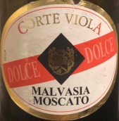 柯爾特維奧拉瑪爾維薩莫斯卡托甜型起泡酒(Corte Viola Malvasia-Moscato Dolce, Emilia-Romagna, Italy)