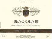 保羅波德博若萊法定產(chǎn)區(qū)干紅葡萄酒(Paul Beaudet,Beaujolais, French (AOP))