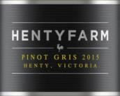 亨提酒庄灰皮诺干白葡萄酒(Hentyfarm Pinot Gris, Victoria, Australia)