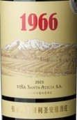 圣安雅酒莊1966佳美娜半干型紅葡萄酒(Vina Santa Alicia S.A. 1966 Carmenere, Central Valley, Chile)