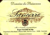 Roger Naudet Sancerre Domaine des Buissonnes, Loire, France