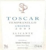 薩爾瓦多波韋達(dá)托斯卡陳釀丹魄干紅葡萄酒(Salvador Poveda Toscar Crianza Tempranillo, Alicante, Spain)