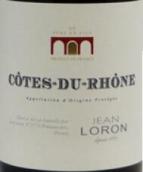 讓·洛龍酒莊紅葡萄酒(Jean Loron, Cotes du Rhone, France)