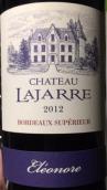 納哈雷酒莊紅葡萄酒(Chateau Lajarre, Bordeaux Superieur, France)
