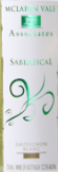 三聯(lián)假日長相思干白葡萄酒(III Associates Sabbatical Sauvignon Blanc, McLaren Vale, Australia)