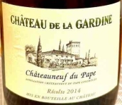 加迪內(nèi)酒莊教皇新堡白葡萄酒(Chateau de la Gardine Blanc, Chateauneuf-du-Pape, France)