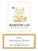 巴武酒莊長相思干白葡萄酒(Barnwood Vineyards Sauvignon Blanc, Santa Barbara County, USA)