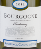 科爾努勃艮第干白葡萄酒(Domaine Rossignol-Cornu et Fils Bourgogne Blanc, Burgundy, France)