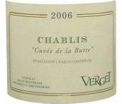 Verget Chablis Cuvee de la Butte, Burgundy, France