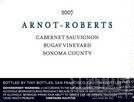 Arnot-Roberts Bugay Vineyard Cabernet Sauvignon, Sonoma County, USA