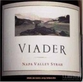 維雅德西拉干紅葡萄酒(Viader Syrah, Napa Valley, USA)