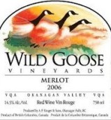 野鵝梅洛干紅葡萄酒(Wild Goose Winery Merlot, Okanagan Valley, Canada)