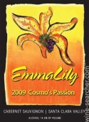 艾瑪莉莉宇宙熱情紅葡萄酒(EmmaLily Vineyards Cosmos Passion, Santa Clara Valley, USA)