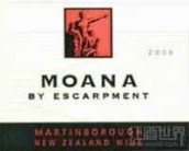 懸崖酒莊莫阿納黑皮諾紅葡萄酒(Escarpment Moana Pinot Noir, Martinborough, New Zealand)