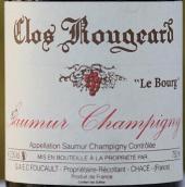 紅雅酒莊索米爾-尚皮尼布爾園干紅葡萄酒(Clos Rougeard Saumur-Champigny Le Bourg, Loire Valley, France)