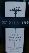 瑪姆莊園50°雷司令干白葡萄酒(G.H. von Mumm 50° Trocken Riesling , Rheingau, Germany)