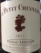 小骑士红葡萄酒(Le Petit Chevalier Rouge, Pessac-Leognan, France)