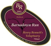 巴娜頓魯恩酒莊亨利班內(nèi)特酒色之徒干紅葡萄酒(Barnadown Run Henry Bennett's Voluptuary, Heathcote, Australia)