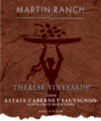 馬丁泰雷茲園赤霞珠干紅葡萄酒(Martin Ranch Winery Therese Vineyards Estate Cabernet Sauvignon, Santa Cruz Mountains, USA)