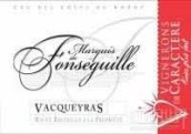 卡拉特雷酒莊豐塞吉勒侯爵紅葡萄酒(Vignerons de Caractere Marquis de Fonseguille, Vacqueyras, France)