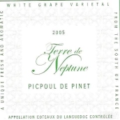 Maurel Vedeau Picpoul de Pinet Terre de Neptune, Languedoc-Roussillon, France