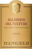 安赫洛艾格尼科紅葡萄酒(Casa Vinicola D' Angelo Aglianico del Vulture DOCG, Basilicata, Italy)