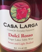 拉爾加紅色甜蜜甜型桃紅葡萄酒(Casa Larga Dolci Rosso, Finger Lakes, USA)