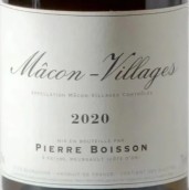 皮埃尔·布瓦松酒庄（马孔村）白葡萄酒(Pierre Boisson Macon-Villages, Maconnais, France)