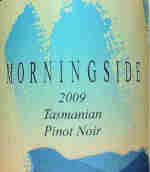 晨興酒莊黑皮諾干紅葡萄酒(Morningside Vineyard Pinot Noir, Tasmania, Australia)