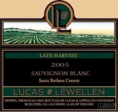 盧卡斯樂文遲摘長(zhǎng)相思干白葡萄酒(Lucas & Lewellen Vineyards Late Harvest Sauvignon Blanc, Santa Barbara County, USA)