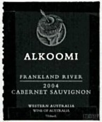 亞庫米酒莊赤霞珠干紅葡萄酒(Alkoomi Cabernet Sauvignon, Frankland River, Western Australia)