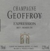 勒內(nèi)杰佛瑞印象一級(jí)園極干型香檳(Rene Geoffroy Expression  Premier Cru Brut, Champagne, France)