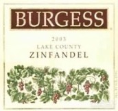 伯吉斯酒莊仙粉黛干紅葡萄酒(Burgess Zinfandel, Napa Valley, USA)