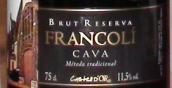 奧爾酒莊弗蘭科利珍藏極干型起泡酒(Castell d'Or Francoli Brut Reserva, Catalonia, Spain)