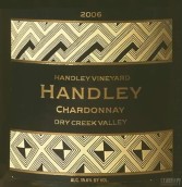 漢德利酒堡園霞多麗干白葡萄酒（干溪谷）(Handley Vineyard Chardonnay, Dry Creek Valley, USA)