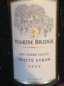 喬金橋小西拉干紅葡萄酒(Yoakim Bridge Petite Syrah, Dry Creek Valley, USA)