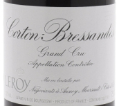 勒樺科爾登-布雷桑園干紅葡萄酒(Domaine Leroy Corton-Bressandes, Cote de Beaune, France)