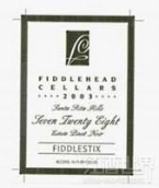 菲德爾海德窖藏7208黑皮諾干紅葡萄酒(Fiddlehead Cellars Cuvee Seven Twenty Eight Fiddlestix Pinot Noir, Sta Rita Hills, USA)