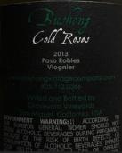 墓地酒莊寒地玫瑰維歐尼白葡萄酒(Graveyard Cold Roses Viognier, Paso Robles, USA)