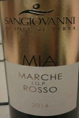 圣喬瓦尼酒莊米亞紅葡萄酒(Sangiovanni Mia Rosso, Marche, Italy)