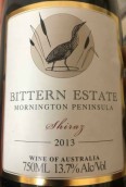 畢騰酒莊西拉干紅葡萄酒(Bittern Estate Shiraz, Morington Peninsula, Australia)