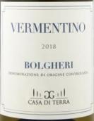 大地之家酒莊保格利維蒙蒂諾白葡萄酒(Fattoria Casa di Terra Vermentino Bolgheri, Tuscany, Italy)