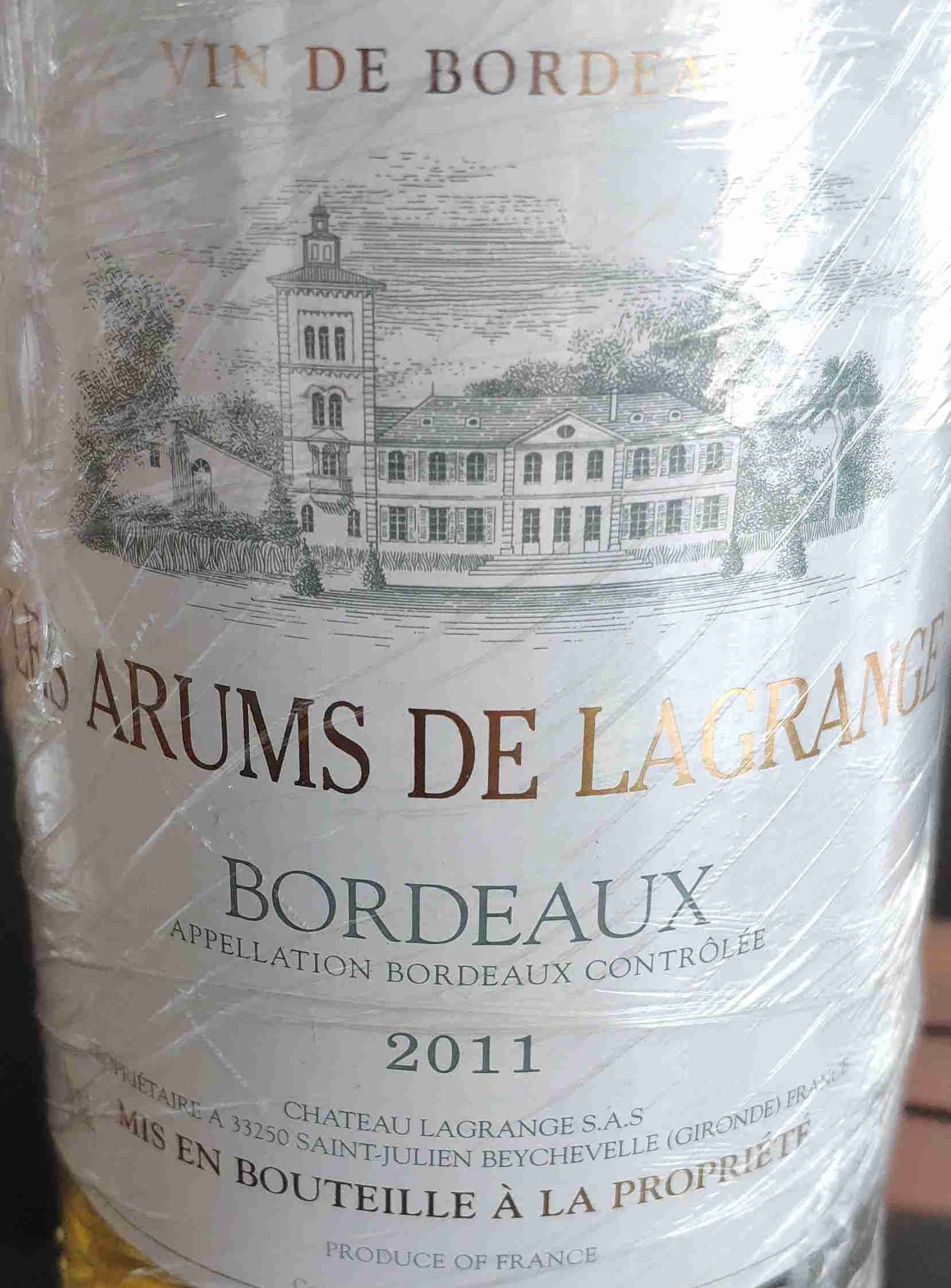 LES ARUMS DE LAGRANGE 2002-