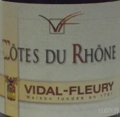 威菲羅納丘(J. Vidal-Fleury Cotes du Rhone, Rhone, France)