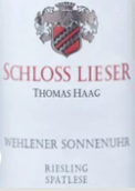 利塞爾-托馬斯堡溫勒內(nèi)日冕園雷司令遲摘白葡萄酒(Schloss Lieser Thomas Wehlener Sonnenuhr Riesling Spatlese Mosel, Germany)