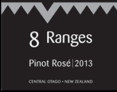 八峰酒莊皮諾桃紅葡萄酒(8 Ranges Pinot Rose, Central Otago, New Zealand)