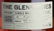 格蘭路思15年單一麥芽蘇格蘭威士忌(The Glenrothes 15 Years Old Single Malt Scotch Whisky, Speyside, UK)