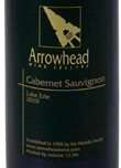 慈菇赤霞珠干紅葡萄酒(Arrowhead Wine Cellars Cabernet Sauvignon, USA)