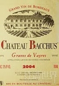 Chateau Bacchus, Graves de Vayres, France